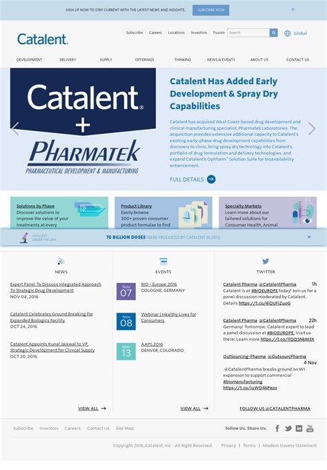 catalent.com zoominfo|Catalent Company Profile .